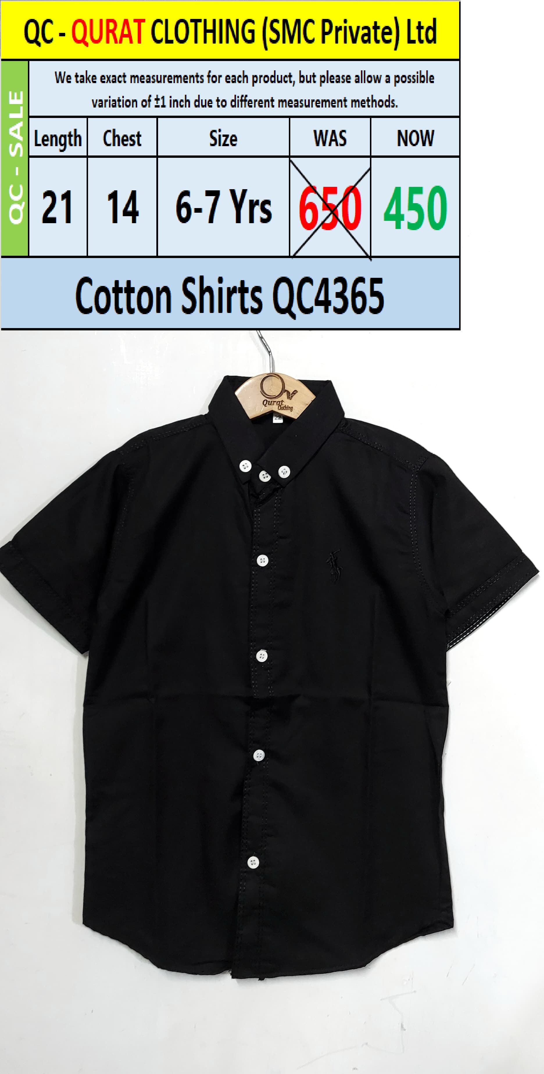 Cotton Shirts QC4365