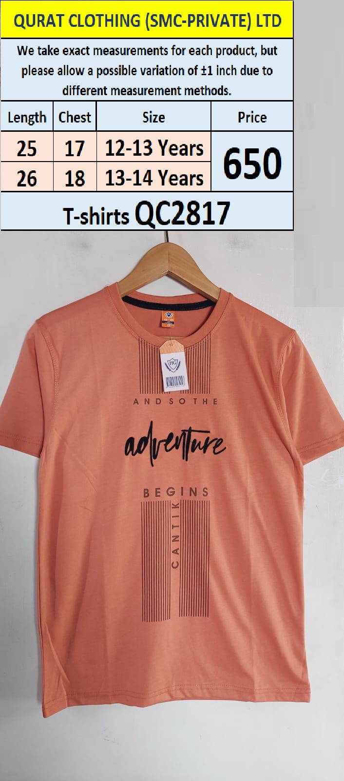 T-shirt Code QC2817