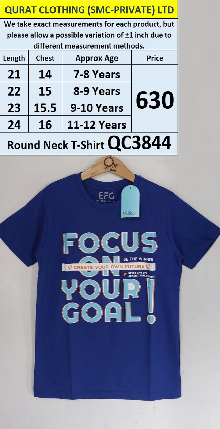 Round Neck T-Shirt QC3844