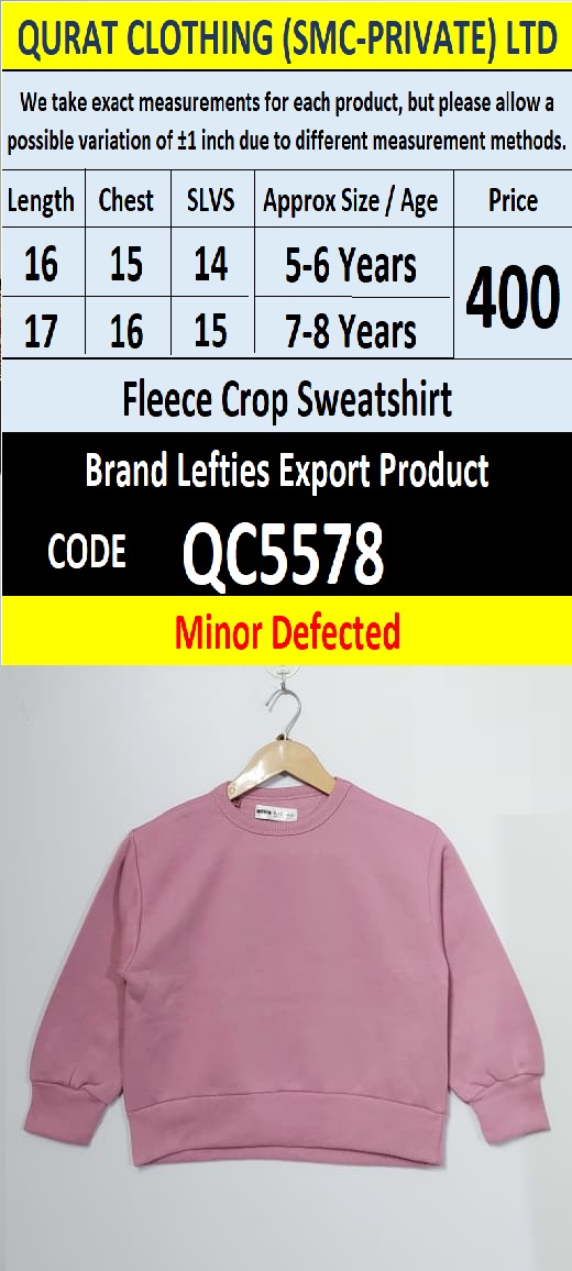 Branded Export Product (Minor Defected) - QC5578