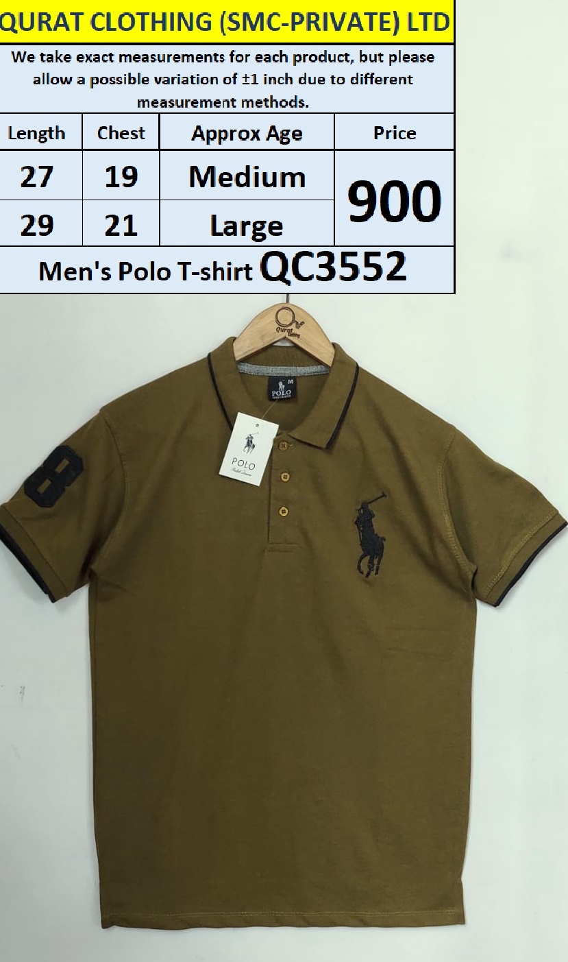 Men's Polo T-shirt QC3552