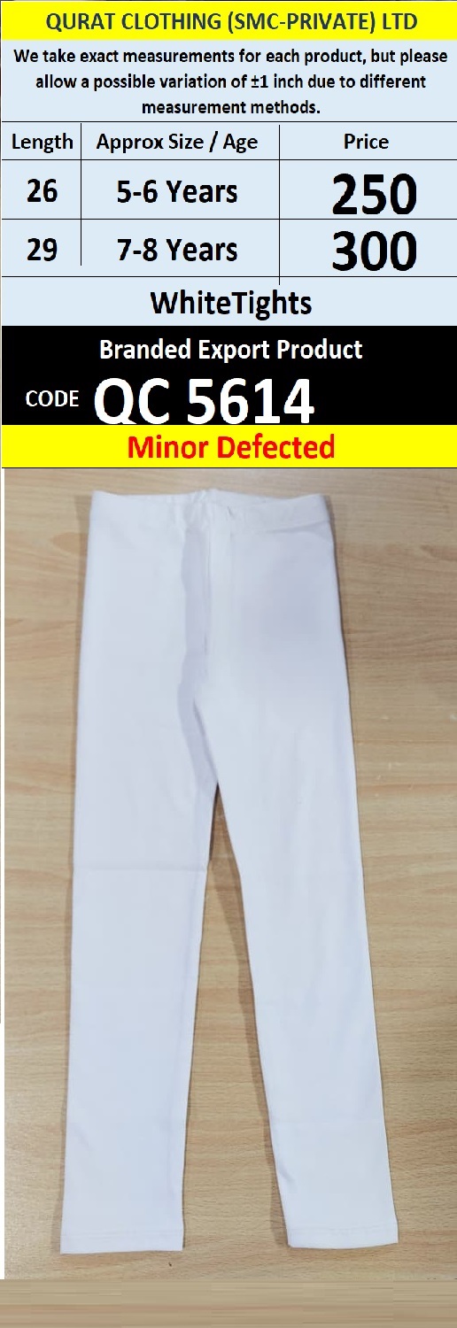 White Tights (Minor Defected) - QC5614
