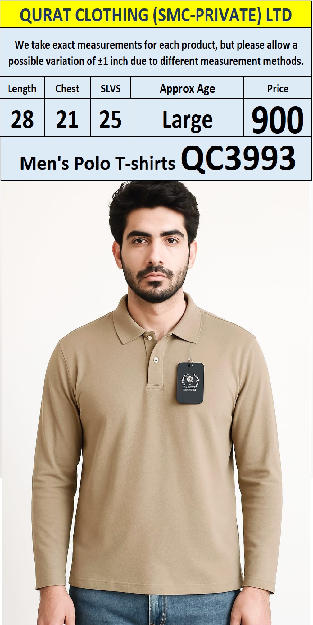 Men's Polo T-shirts QC3993