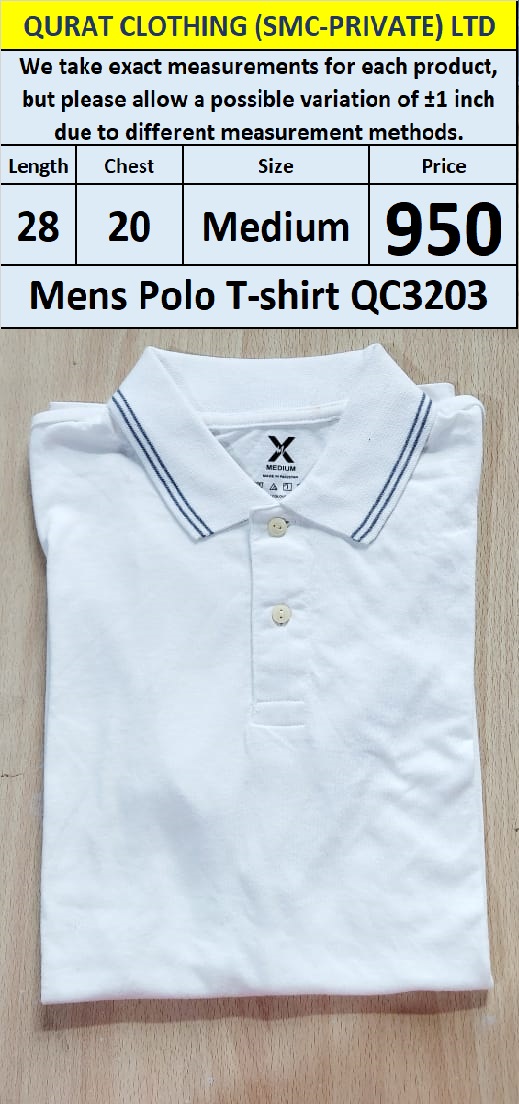 Branded Men's T-Shirt QC3203 - Export Product