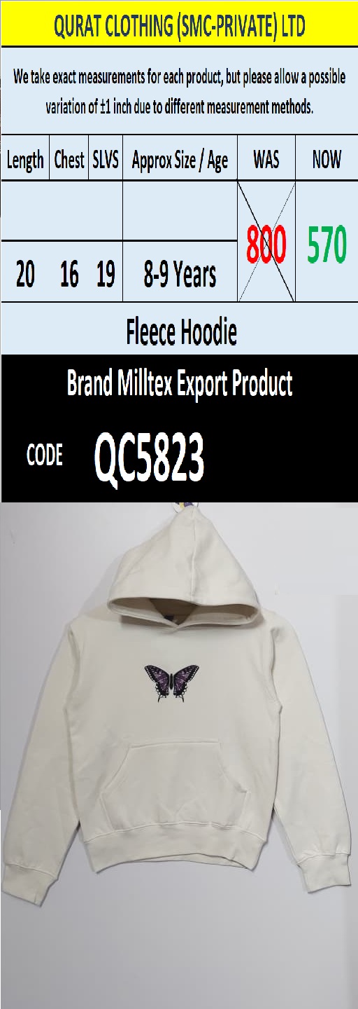 Top International Branded Export Hoodie / Sweatshirt Products - QC5823