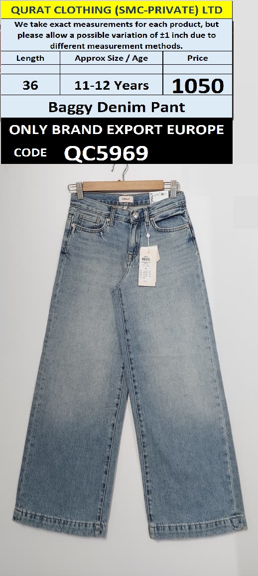 Baggy Denim Pant QC5969 