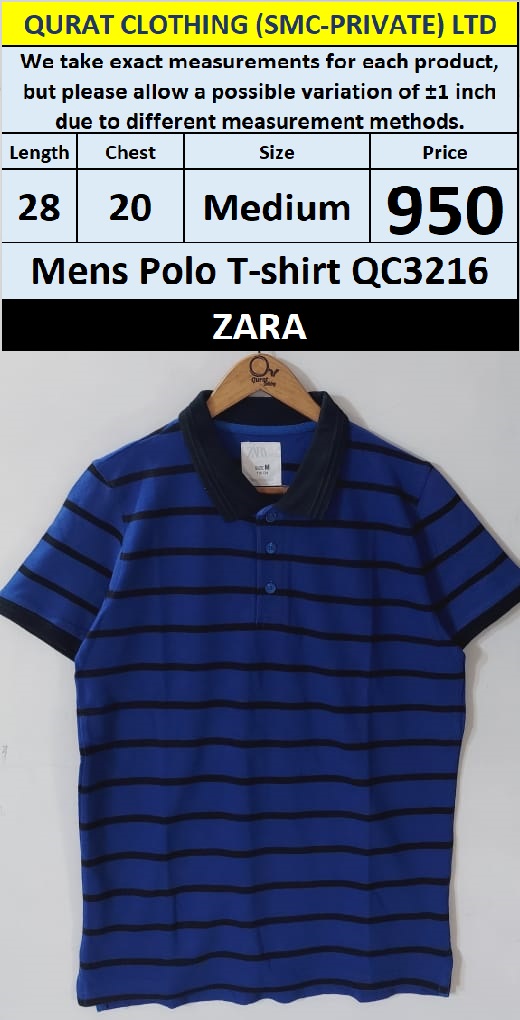 Branded Men's T-Shirt QC3216 - Export Product