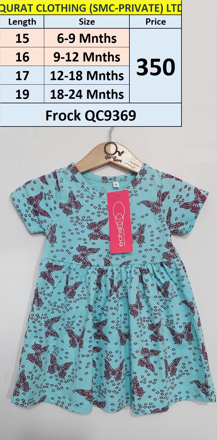 Butterfly Print Frock QC9369