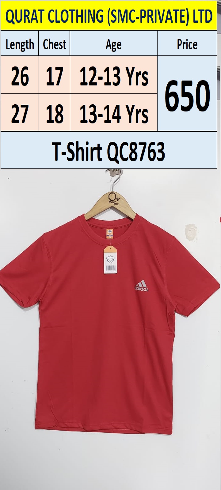 T-shirt code QC8763