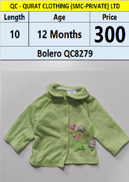 Branded Bolero QC8279 