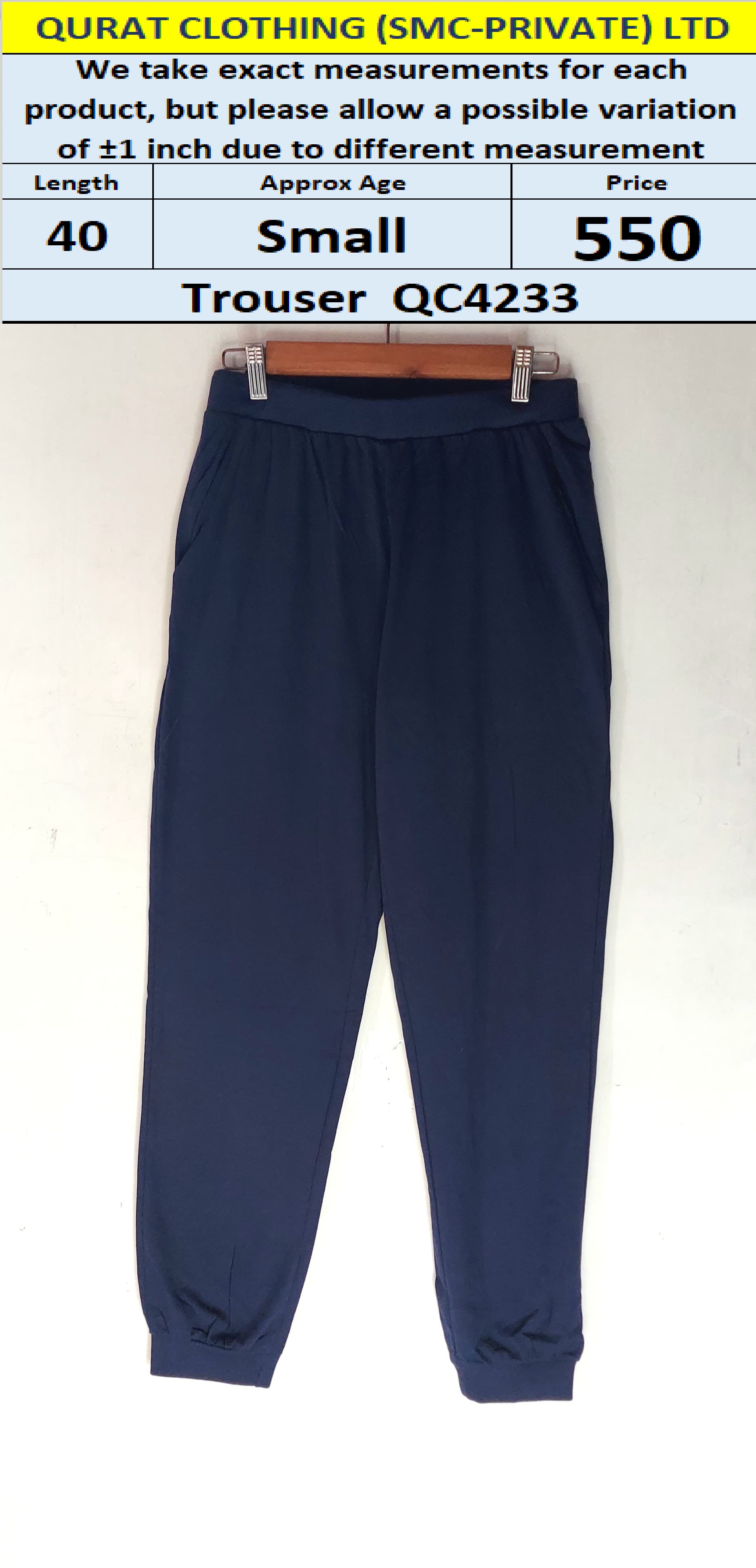 Branded Trouser QC4233