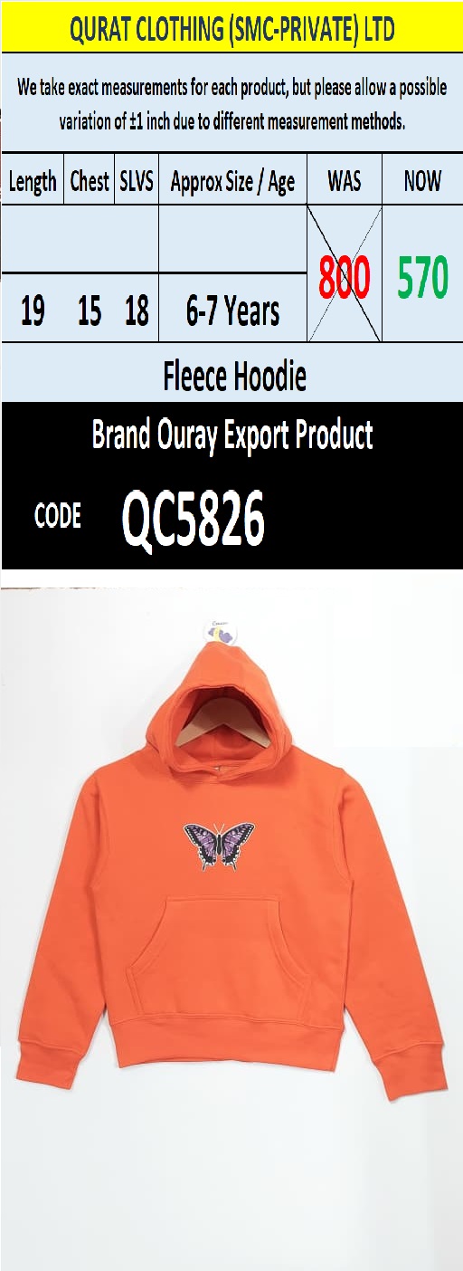 Top International Branded Export Hoodie / Sweatshirt Products - QC5826