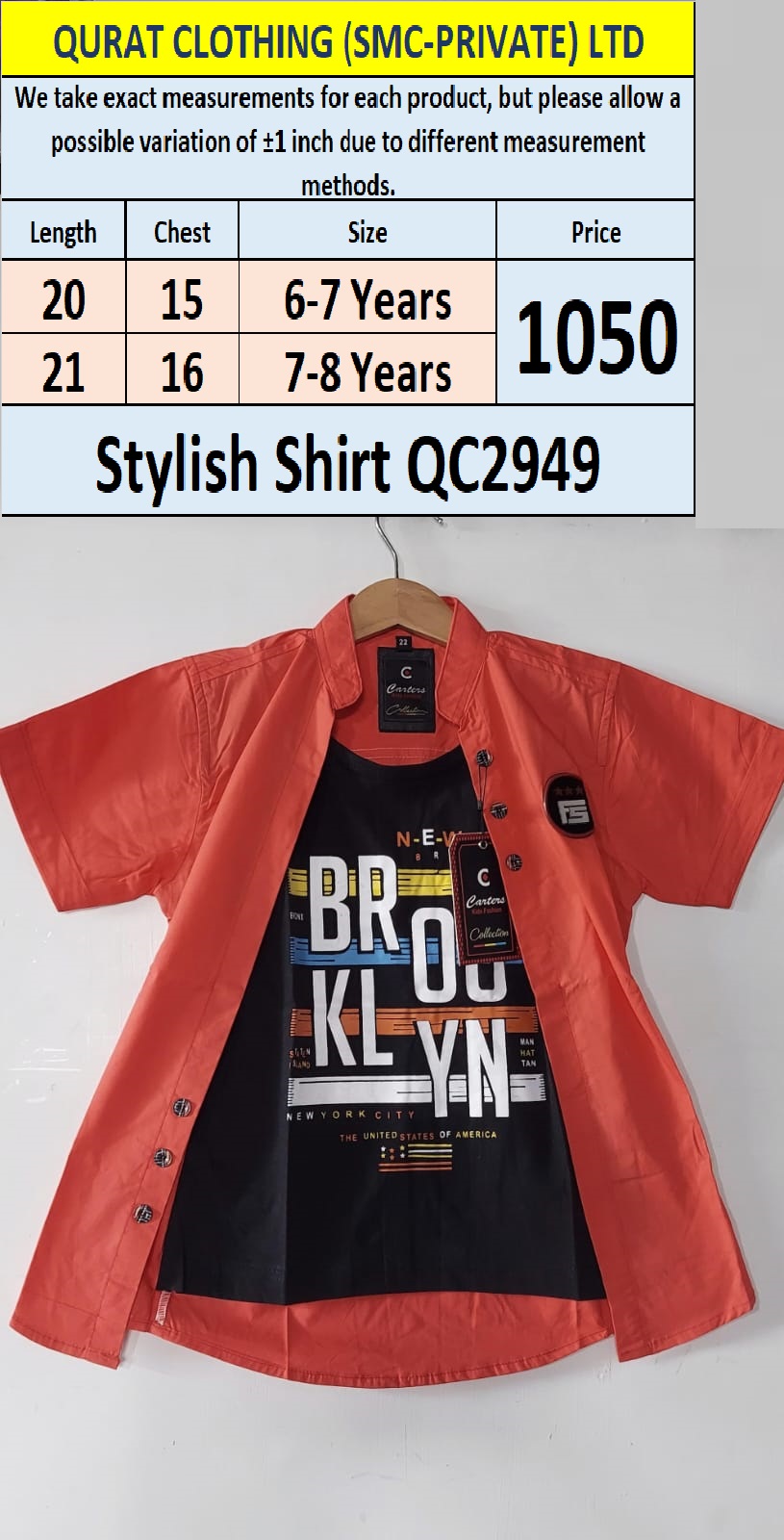 Stylish Double Shirt QC2949