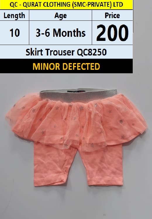 Skirt Trouser QC8250 Branded but Minor Defected(no exchange no refund)