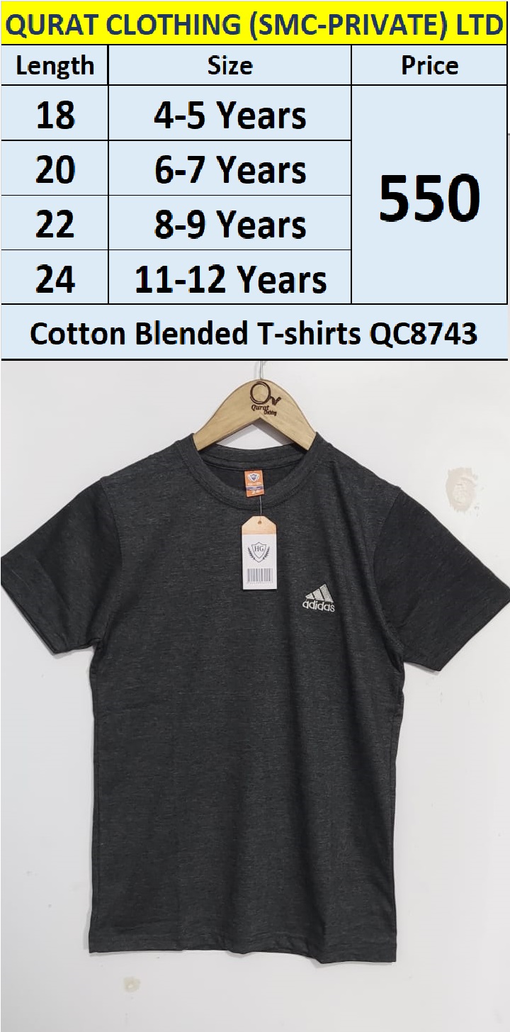 Cotton Blended T-shirt QC8743
