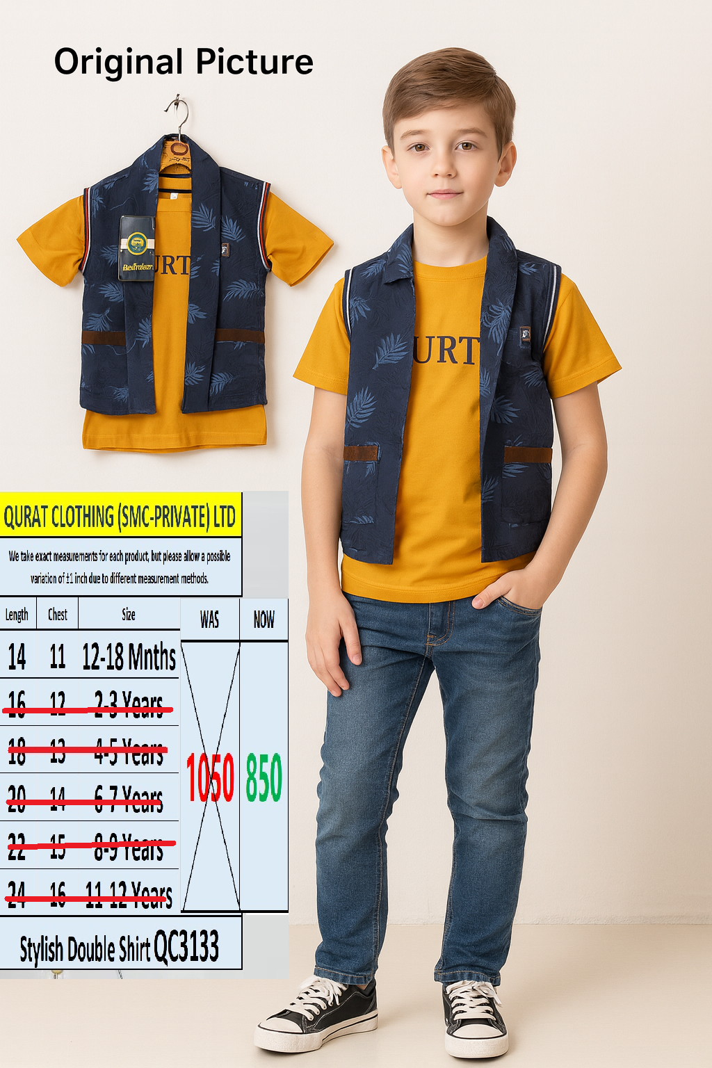 Stylish Double Shirt QC3133
