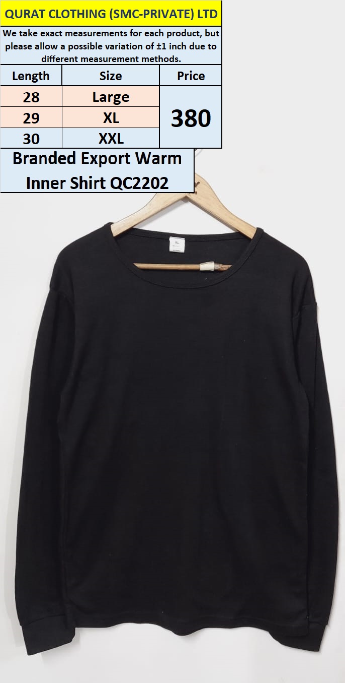 Branded Warm Inner Shirt QC2202