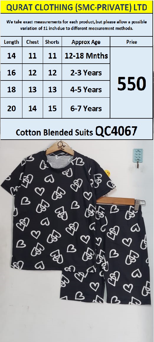 Cotton Blended Suits QC4067