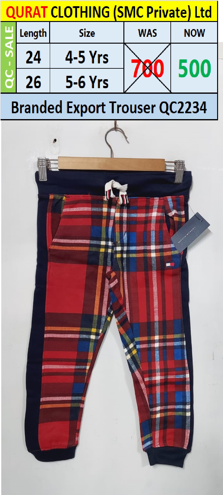 Tommy Hilfiger Branded Export Trouser QC2234