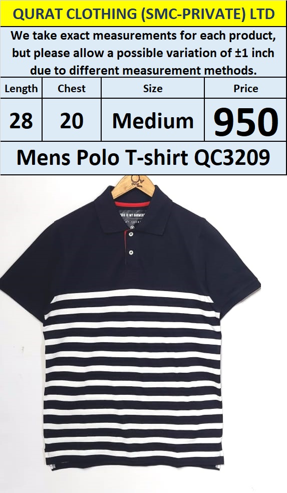 Branded Men's T-Shirt QC3209 - Export Product