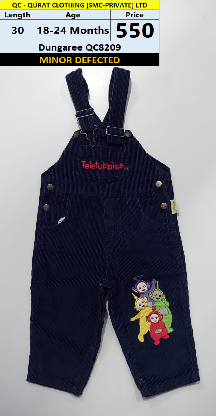 Dungaree QC8209 Branded but Minor Defected (no exchange no refund)