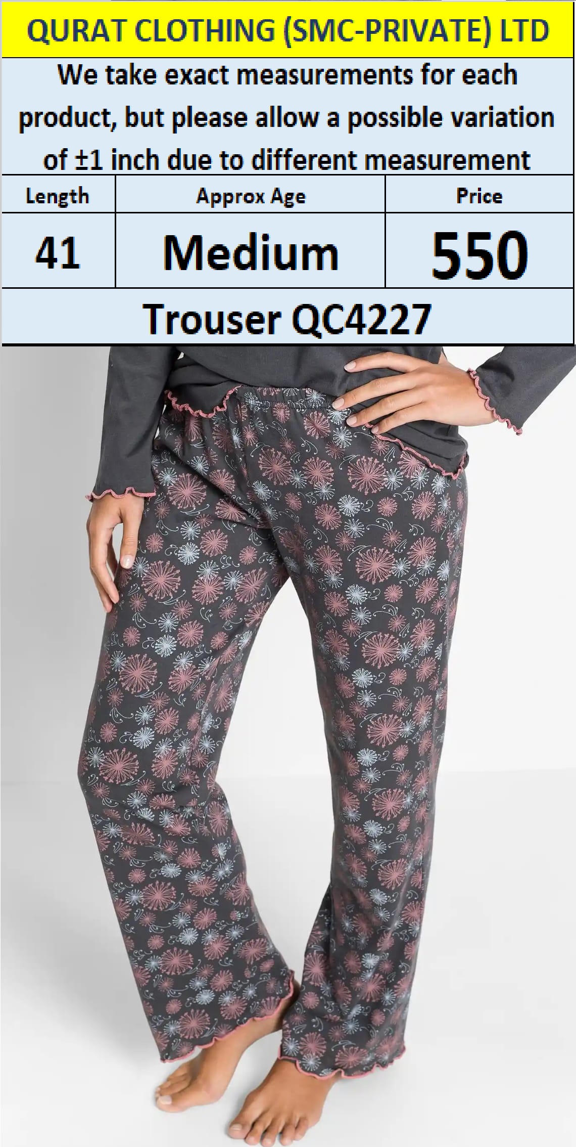 Branded Trouser QC4227