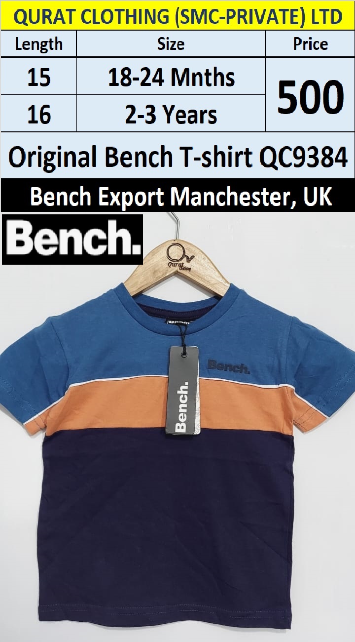 Original Bench T-shirt QC9384 Brand Bench Export Manchester, UK