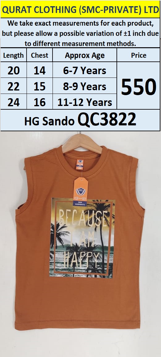 HG Brand Sando QC3822