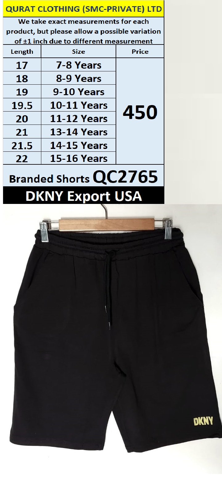 DKNY Brand Shorts QC2765 Export USA