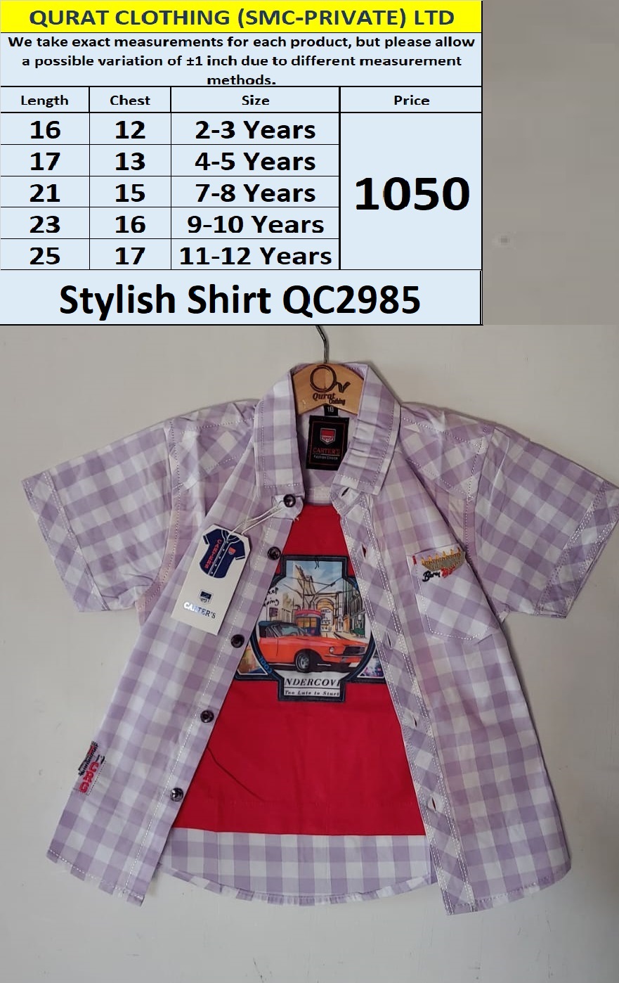 Stylish Double Shirt QC2985