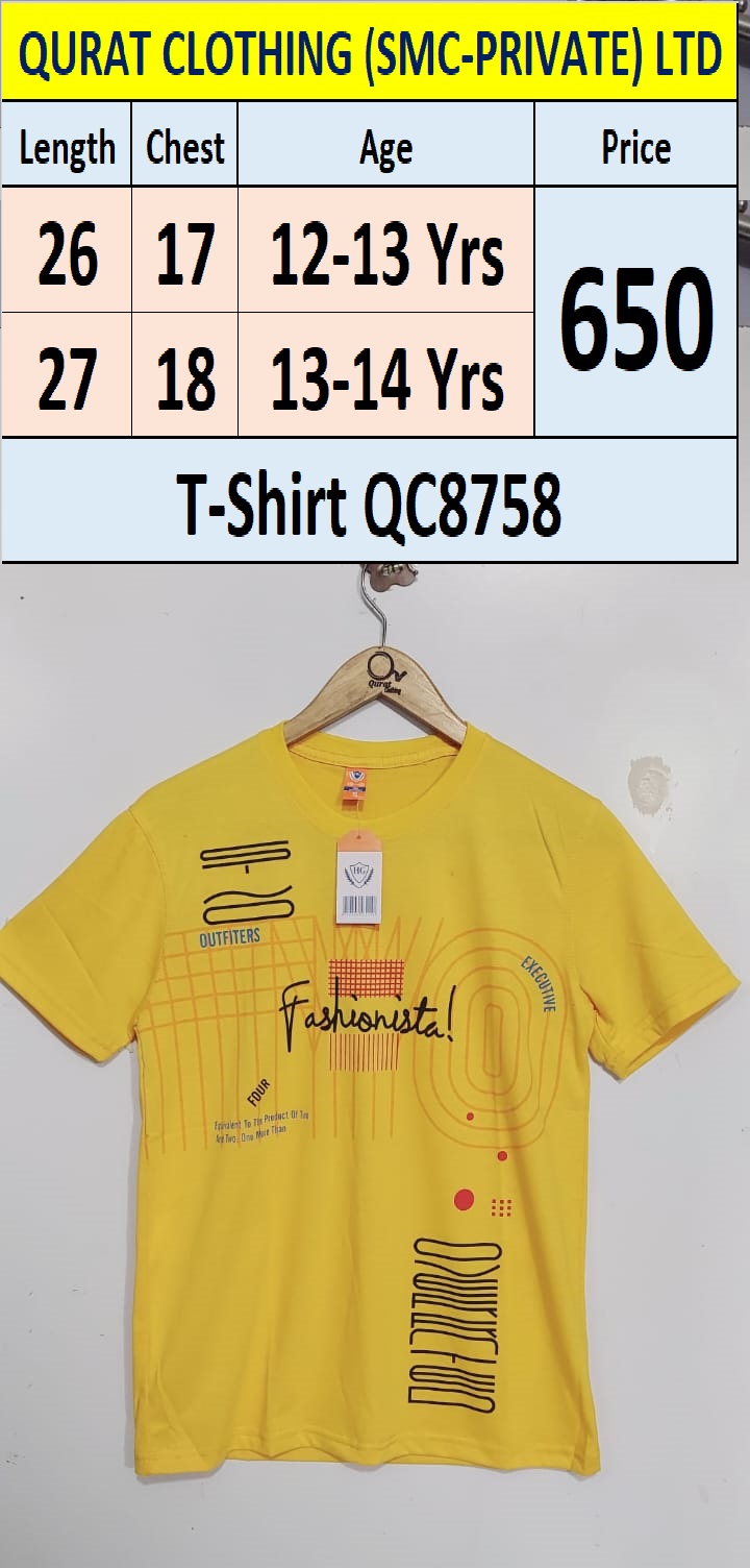 T-shirt code QC8758