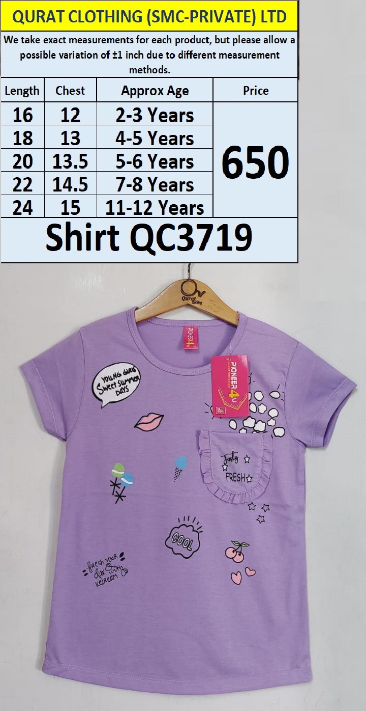 Girls T-Shirt QC3719