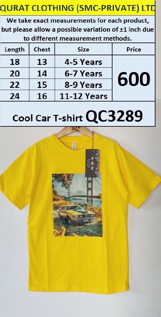 Cool Car T-shirt QC3289