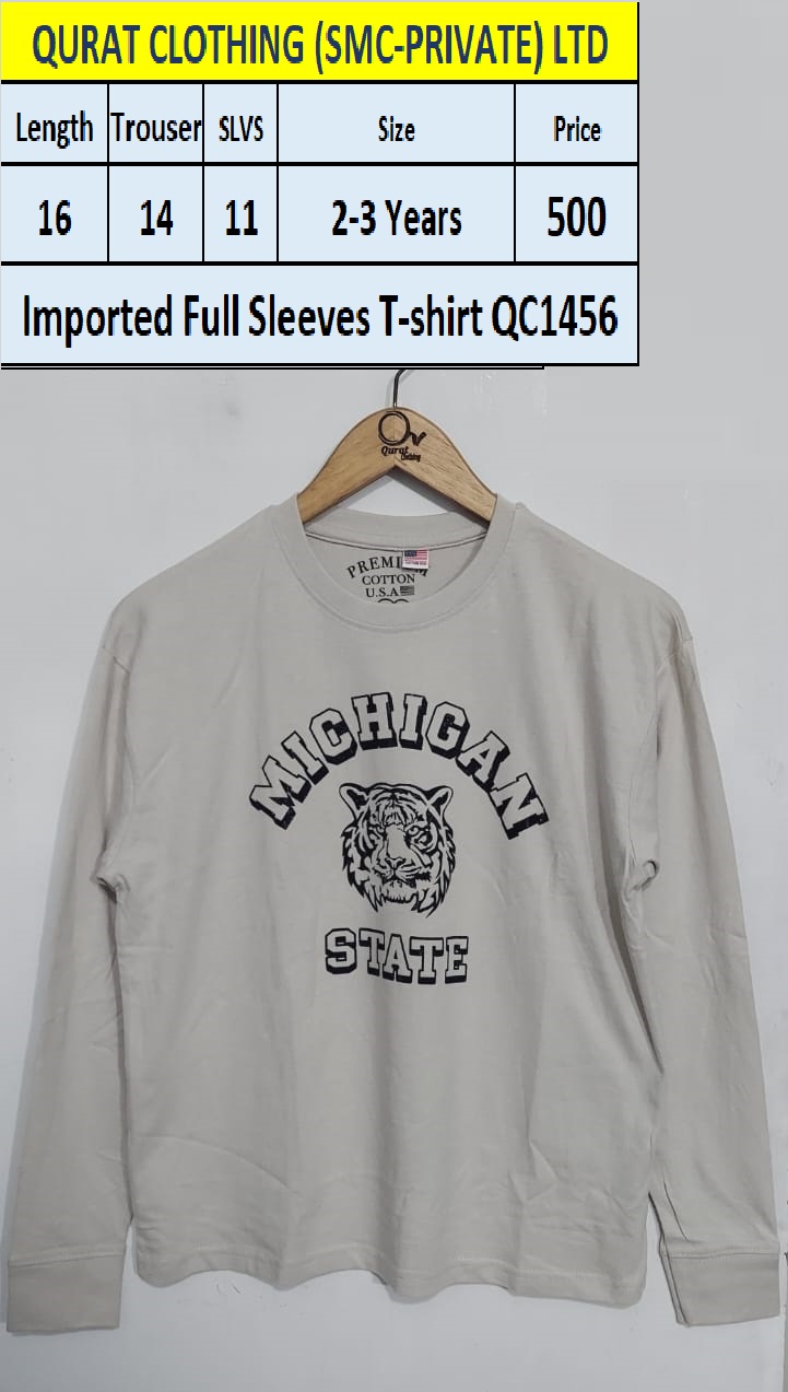 Branded Imported Michigan State T-shirt QC1456