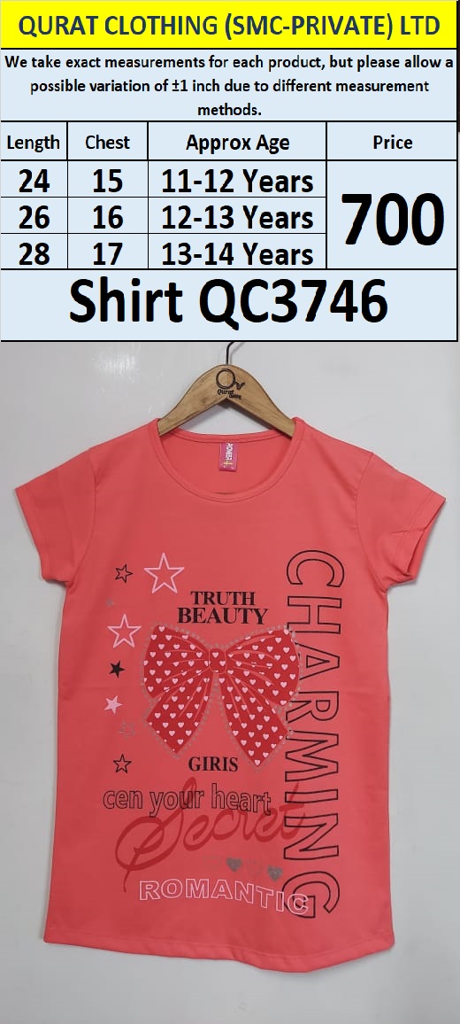 Girls T-Shirt QC3746