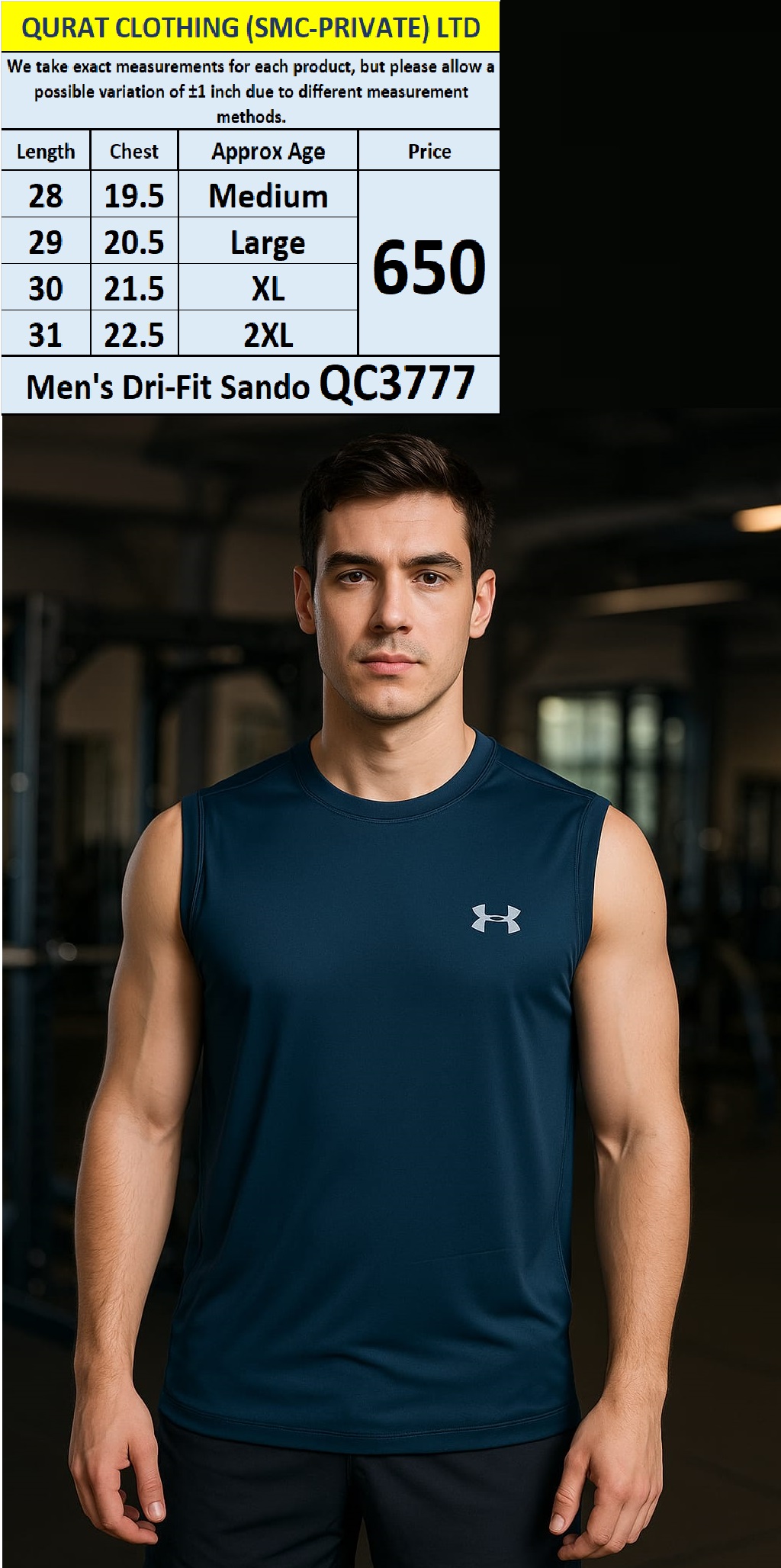 Men's Dri-Fit Sando QC3777