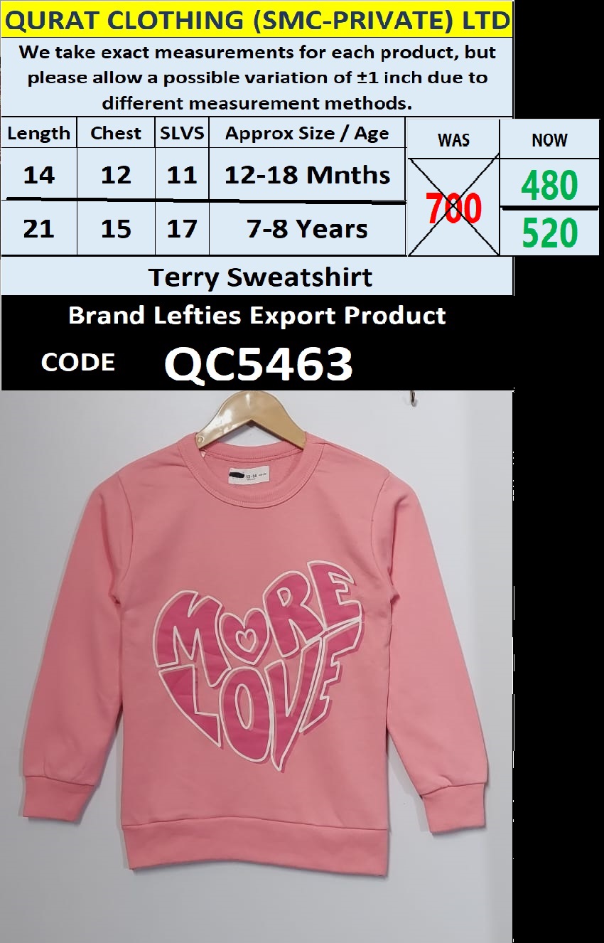 Brand Lefties Terry Sweatshirt Export Europe - QC5463