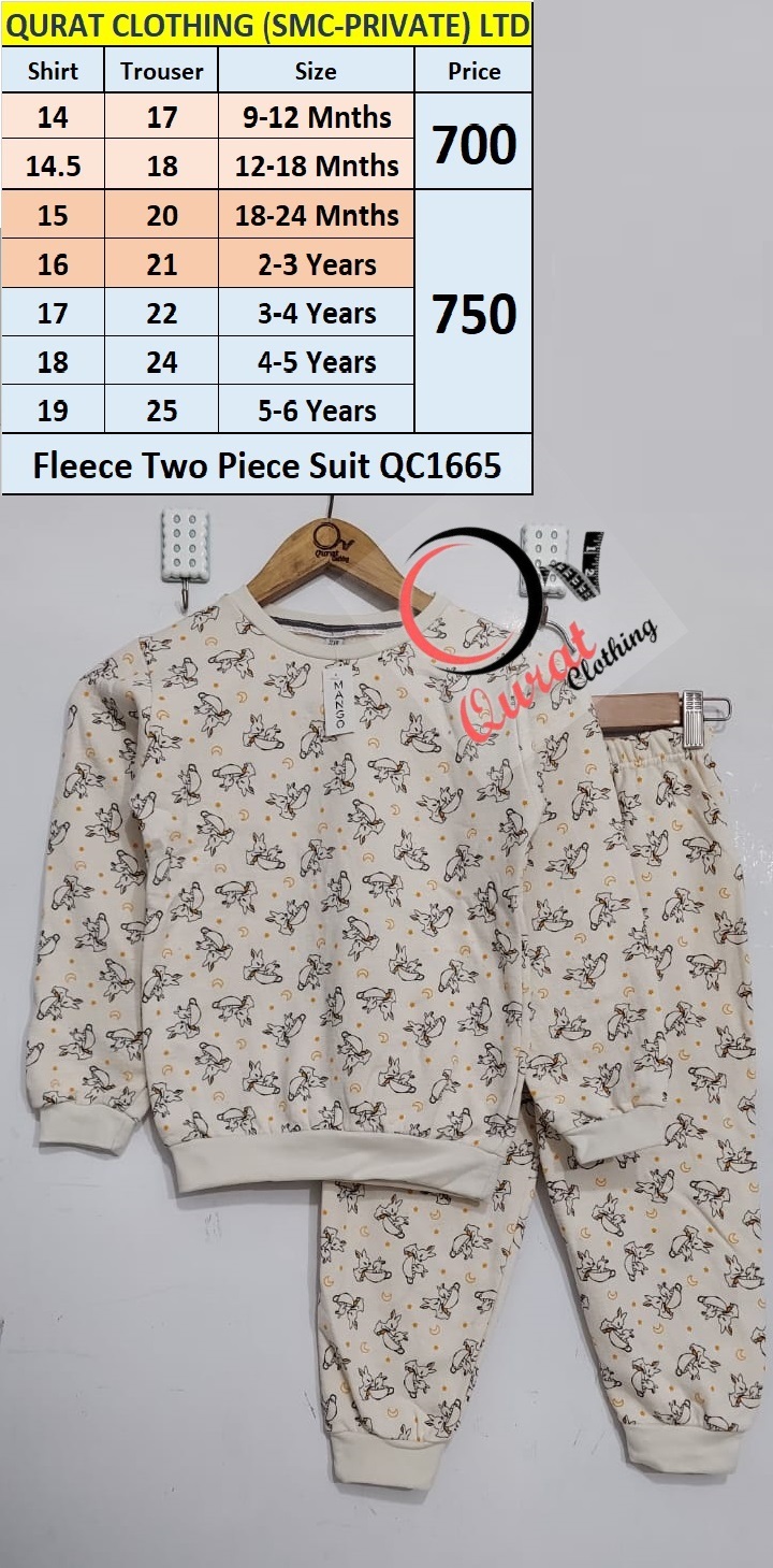 Bunny print Two Piece Suit QC1665