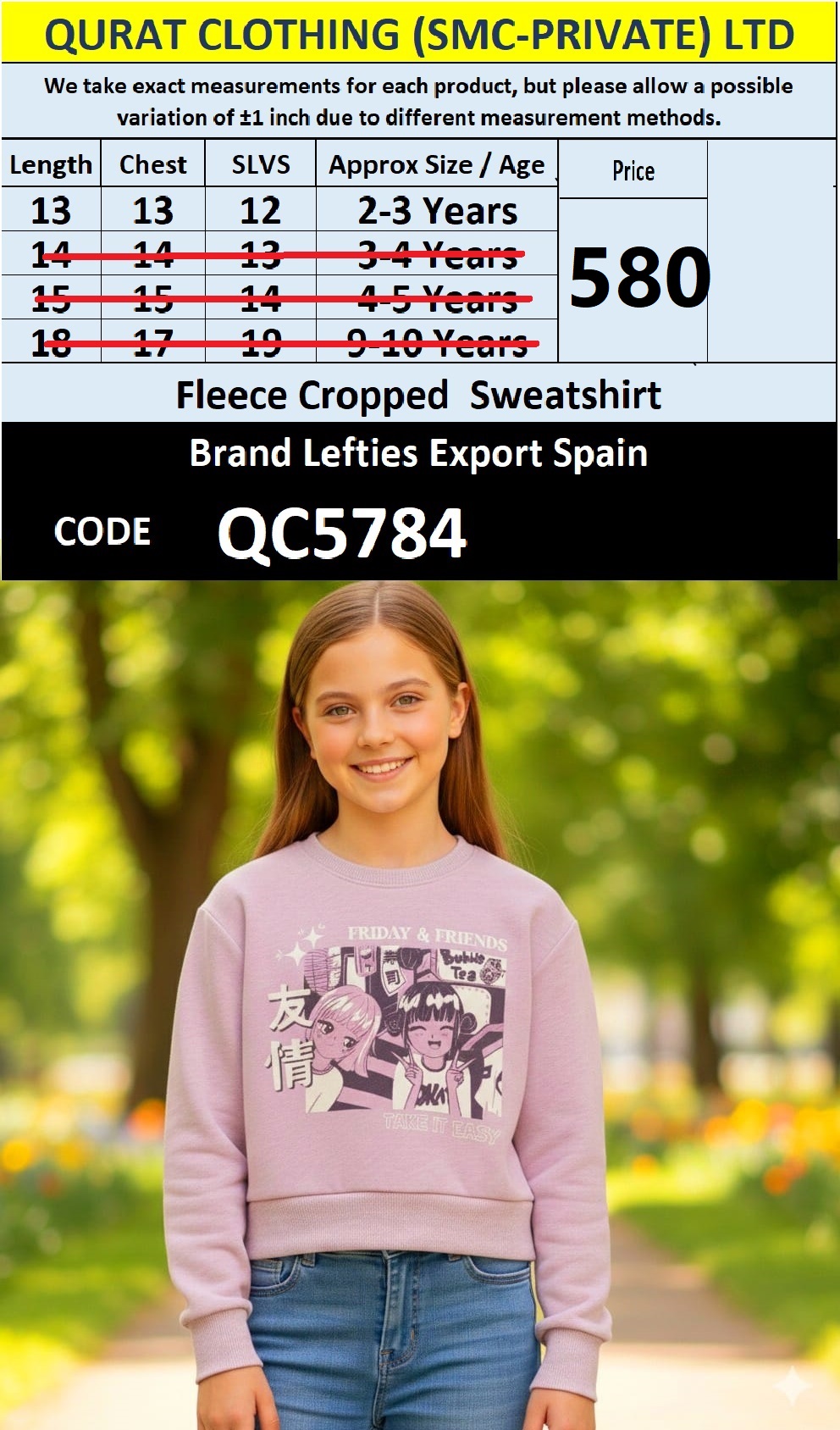 Lefties Brand Fleece Cropped Sweatshirt Export Europe - QC5784