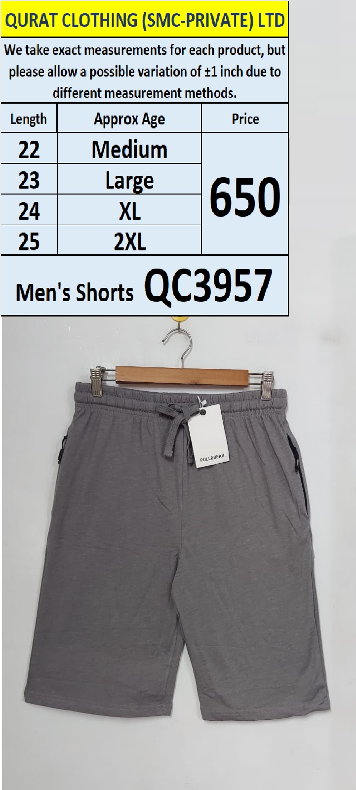 Men's Shorts QC3957