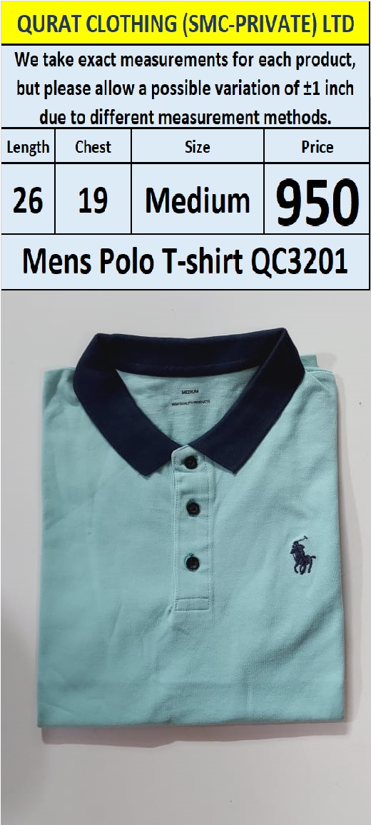 Branded Men's T-Shirt QC3201 - Export Product