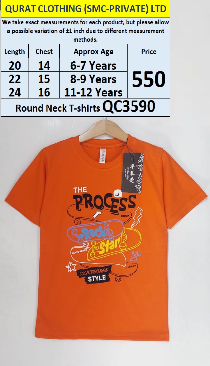Round Neck T-Shirt QC3590
