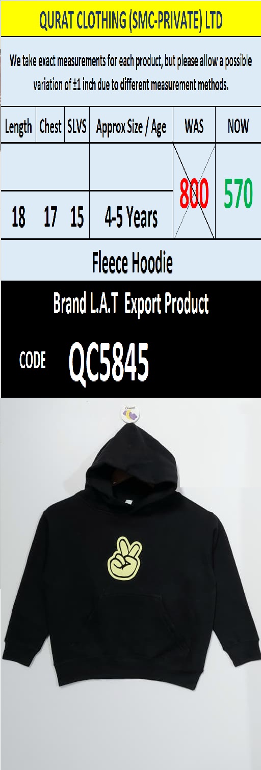 Top International Branded Export Hoodie / Sweatshirt Products - QC5845