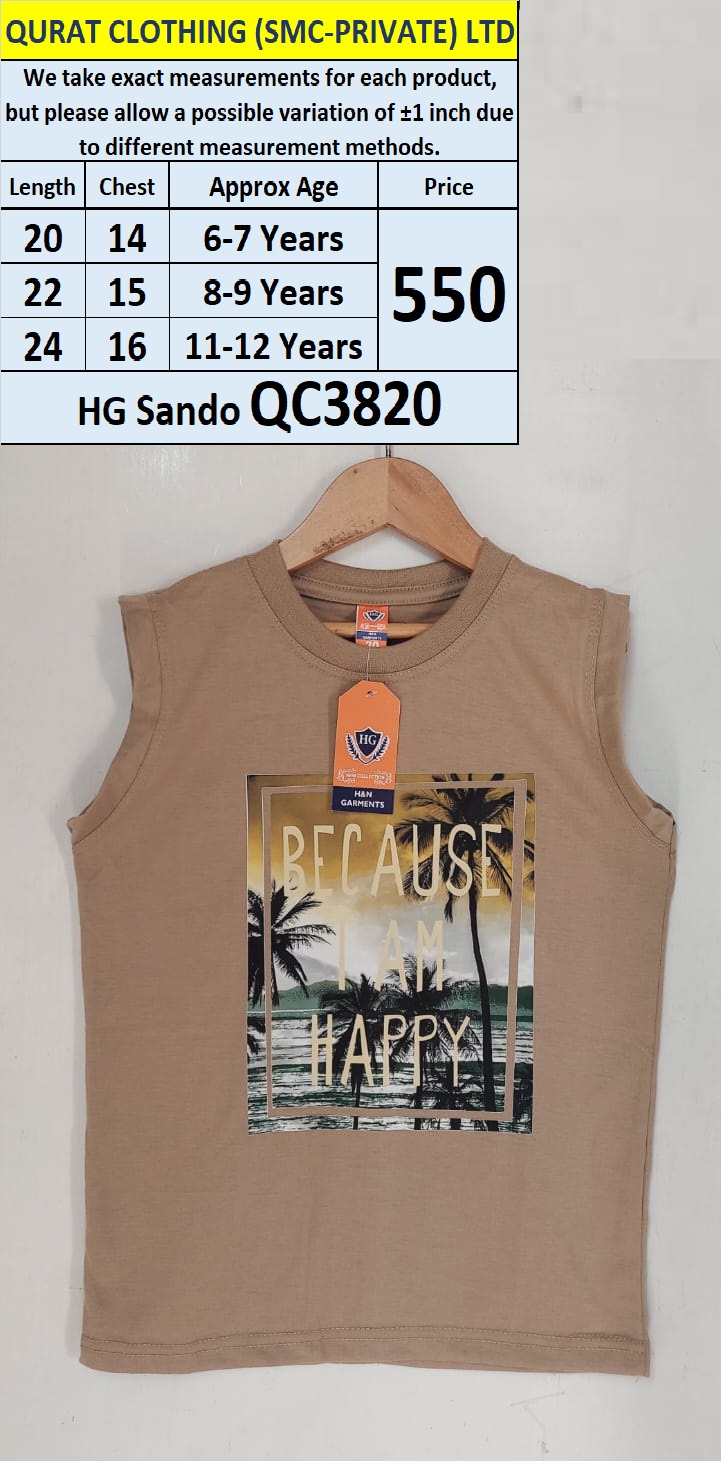 HG Brand Sando QC3820