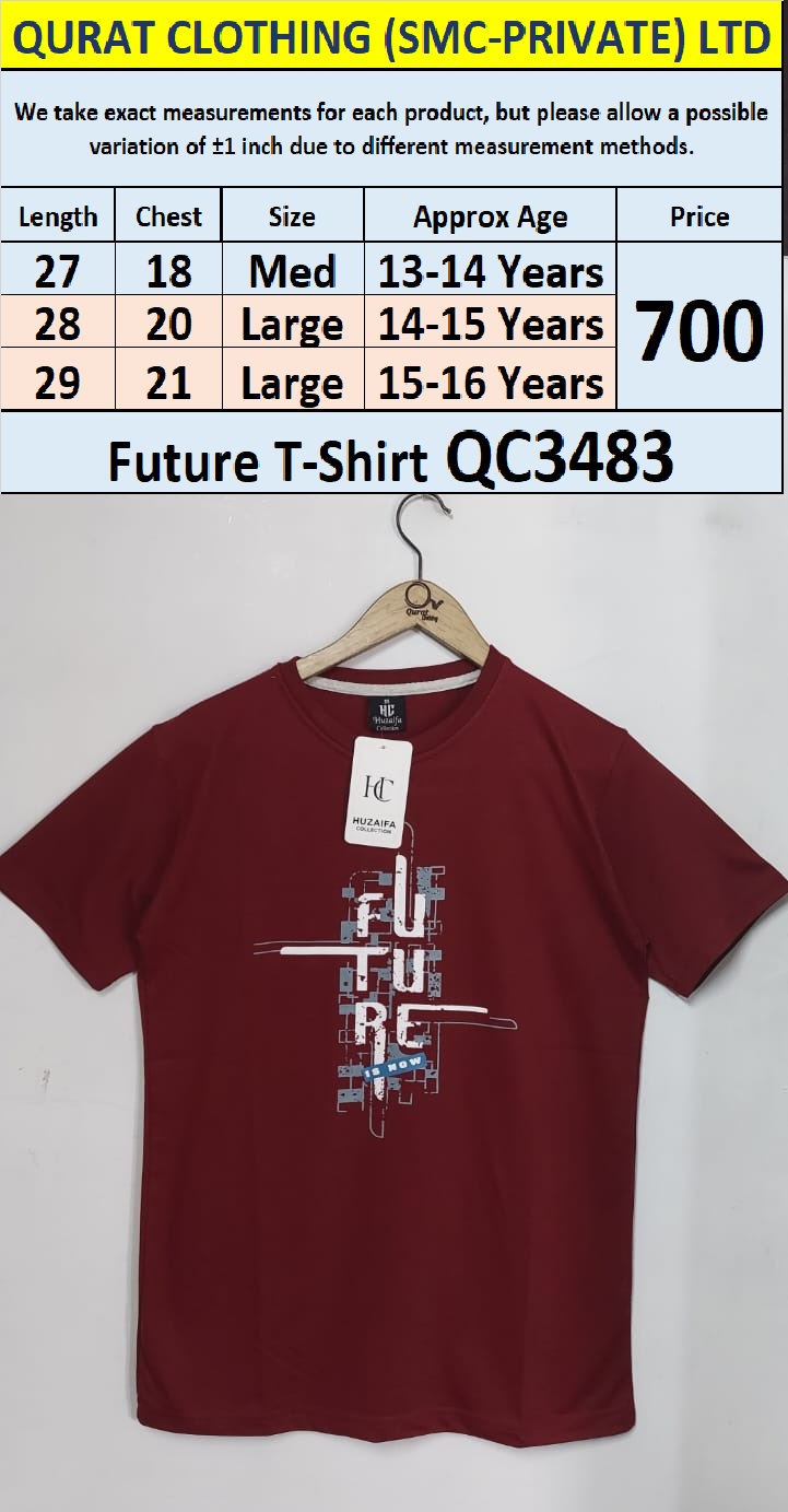 Soft Cotton Blended Future T-Shirt QC3483