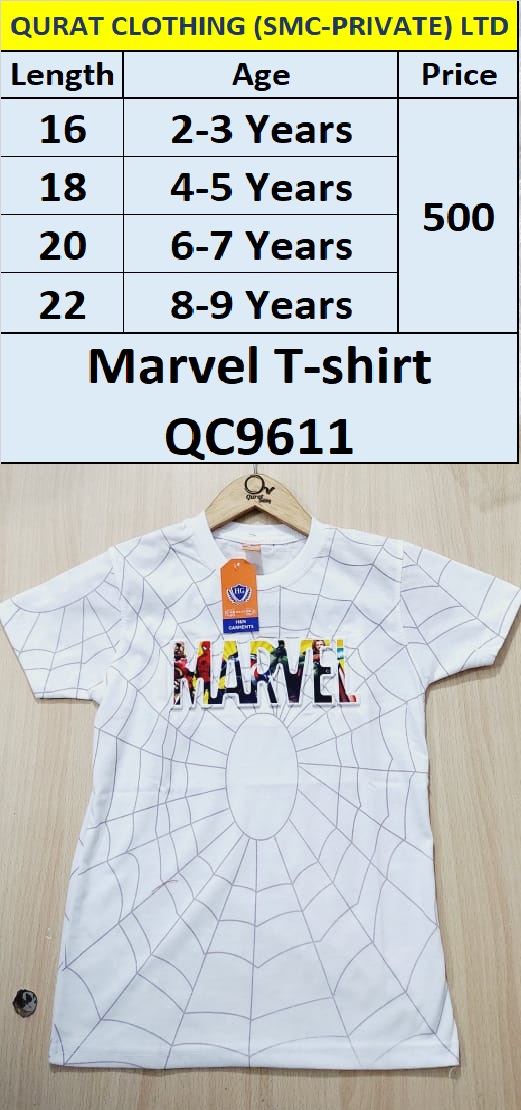 Platinum Marvell T-shirt QC9611