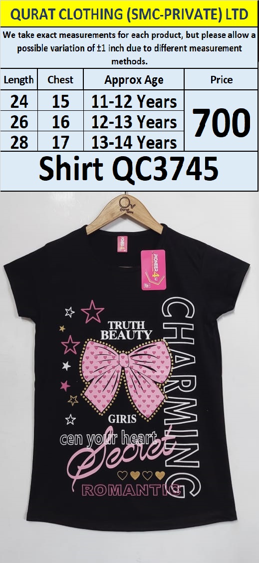 Girls T-Shirt QC3745