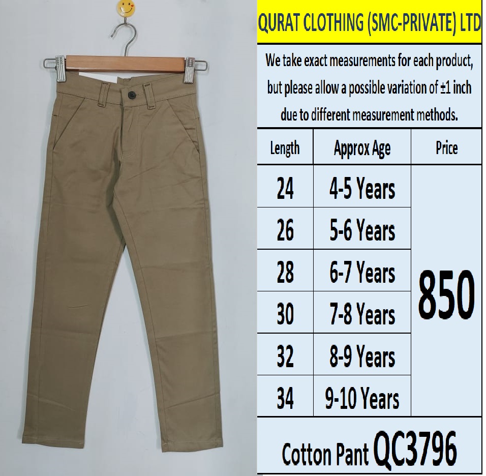 Cotton Pant QC3796