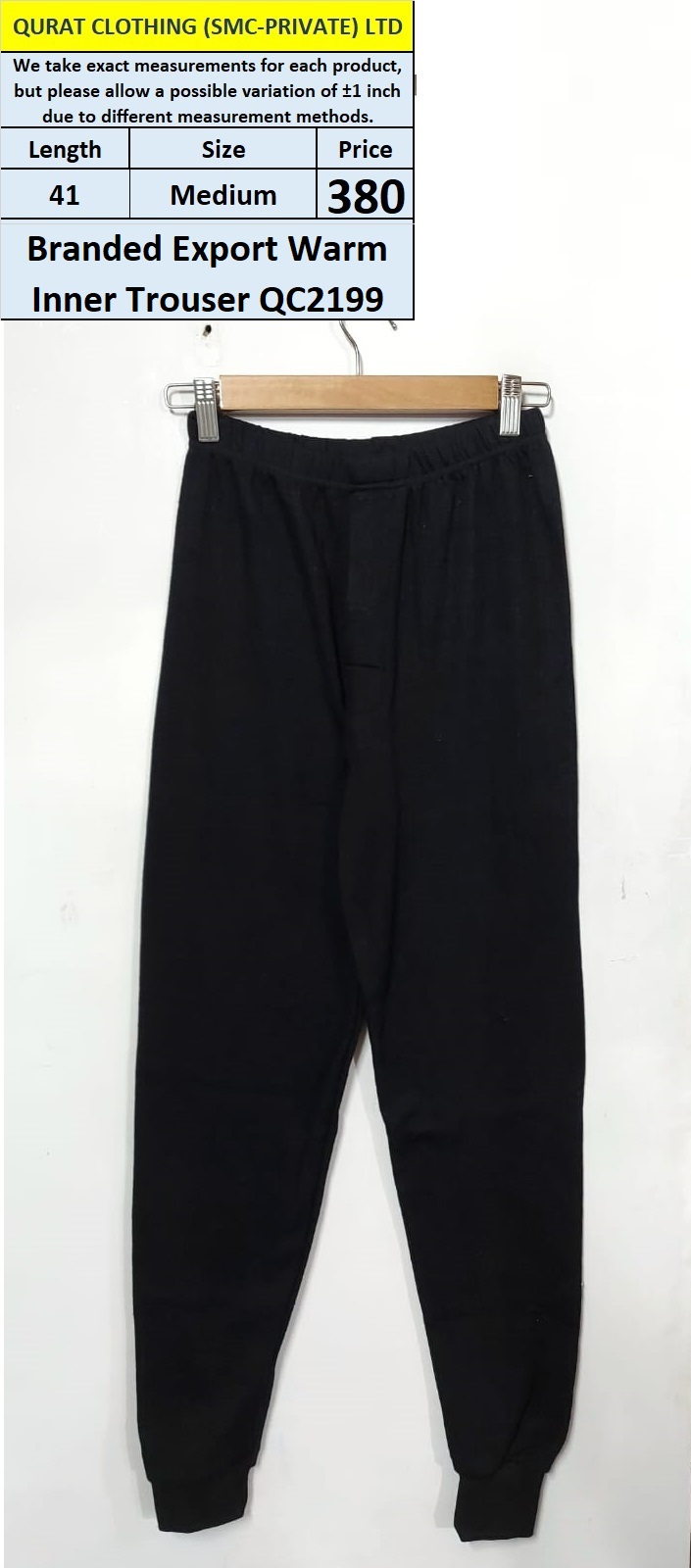Branded Warm Inner Trouser QC2199