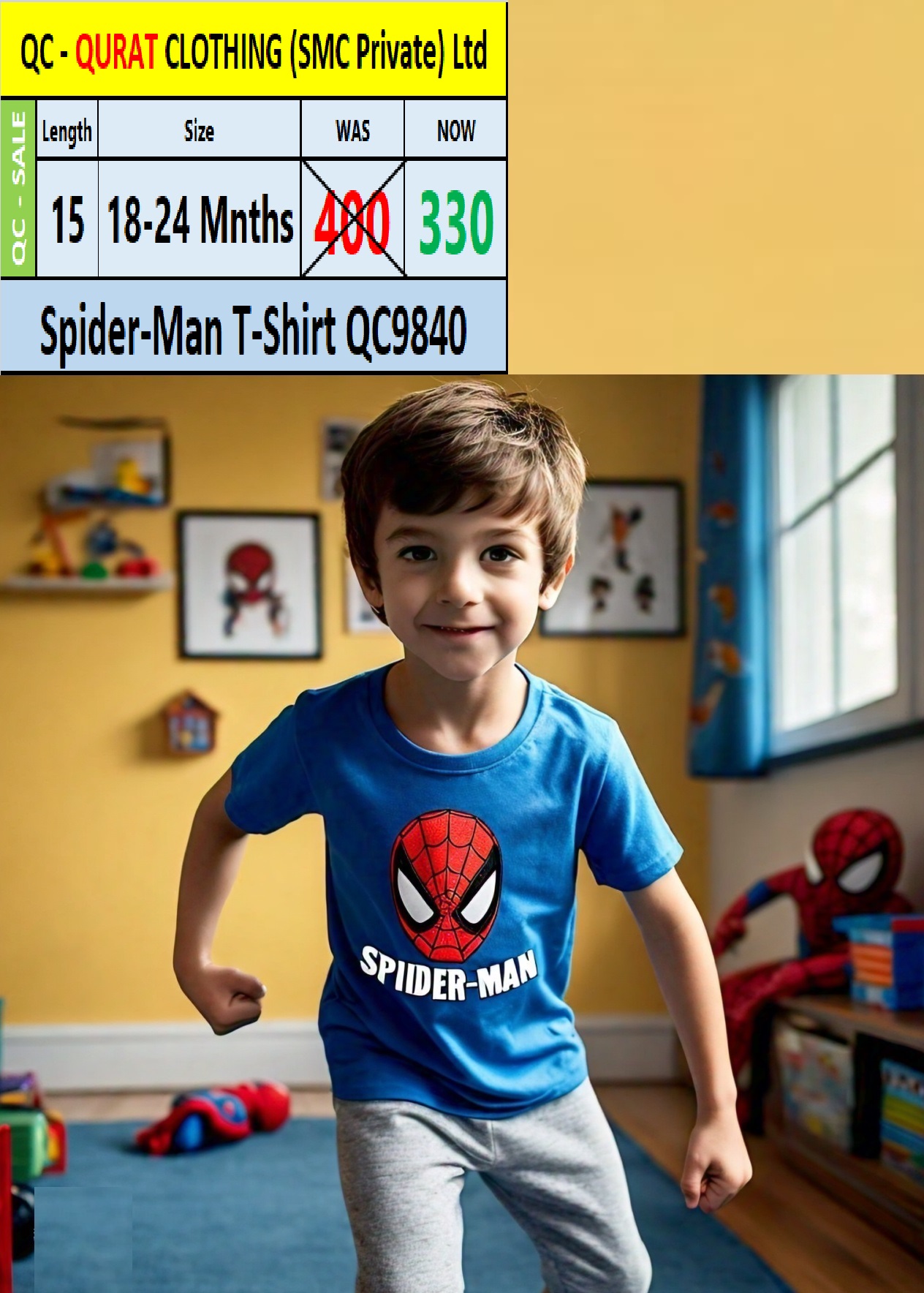 Spider-Man T-Shirt QC9840